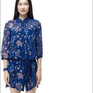 Club Monaco Sandra 100% silk Dress